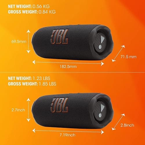 JBL Flip 7 Speaker Bluetooth Portatile Wireless, 16 Ore di Autonomia, Impermeabile IP68, Resistente alla Polvere e Antiurto, Suono Pro con AI Boost, Connessione Multi-Speaker Auracast, Rosa thumbnail 5