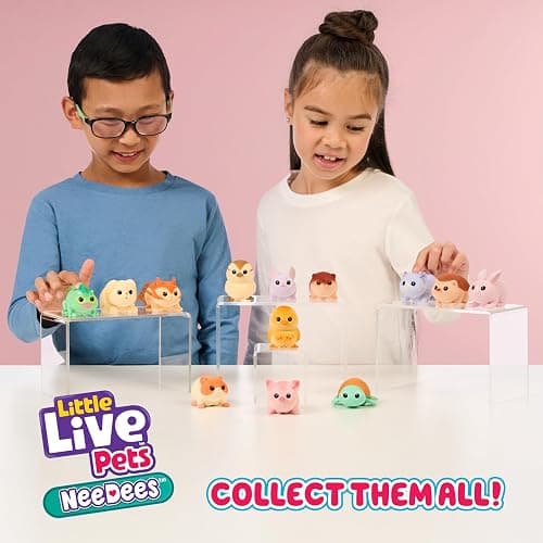Little Live Pets Needees Electronic Toys, 1 Interactive Wearable Toy Pet with 50+ Sounds and Score Tracker, Portable Pet Toys for Kids of Ages 5+ - Styles May Vary thumbnail 6