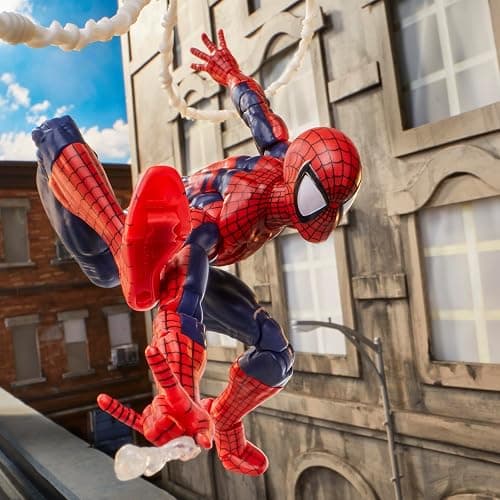 Marvel Legends Maximum Series Spider-Man, Deluxe Spider-Man Comics Collectible 6-Inch Action Figure; Amazing Articulation; Spectacular Accessories thumbnail 2