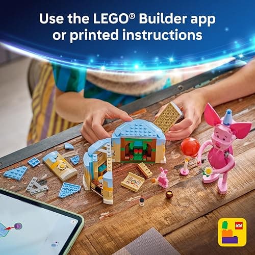 LEGO Disney Piglet's Birthday Fun Building Toy - Winnie The Pooh Toy for Girls & Boys, Ages 9+ - Gift for Birthdays - Kids Room Decor - 43305 thumbnail 6