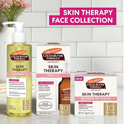 Palmer's Cocoa Butter Formula Moisturizing Skin Therapy Oil for Face with Vitamin E, C & 10 Pure Facial Oils Blend, Rosehip Oil Fragrance, 1 Ounce thumbnail 11
