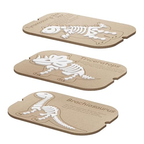 Ogears Sensory Table Flisat Trofast Inserts Dinosaurs Puzzle Set of 3 Pieces thumbnail 4