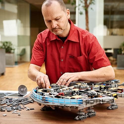 LEGO Star Wars Millennium Falcon - Building Set for Adults, Ages 16+ - Gift for Birthday - Movie Collectible Model Kit - Display in Home or Office - 75192 thumbnail 2