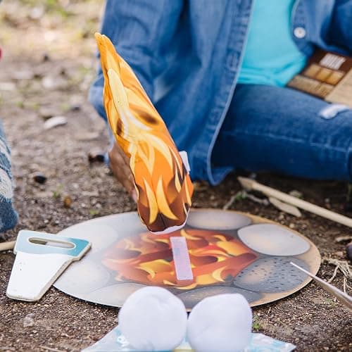 Melissa & Doug Let's Explore Campfire S’mores Set with Toy food & Kids Play Kitchen Accessories, Preschool Learning Toys for Girls & Boys 3+ thumbnail 7