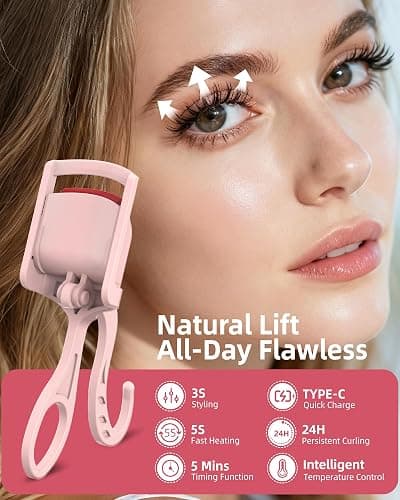 HOTRYEE Heated Eyelash Curler thumbnail 2