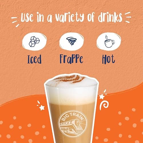 Big Train Spiced Chai Tea Latte Beverage Mix, 1.9 Pound (Pack of 1) thumbnail 7
