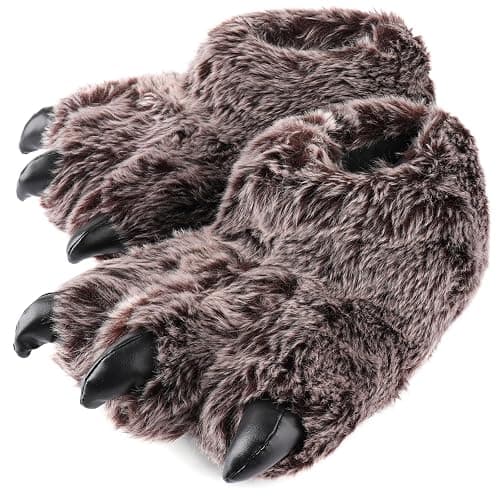 ULTRAIDEAS Animal Paw Slippers for Women and Men, Funny Claw Slippers for Adult and Kids, Unisex Cute Costume House Shoes - Image 1