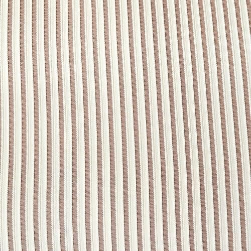 BUPIRD Mocha Brown Comforter Set King Striped Soft Washed Microfiber Jacquard 3 Pieces Striped Bedding Sets Mocha Brown White Comforter for All Seasons and 2 Pillowcases Comfort Breathable thumbnail 9
