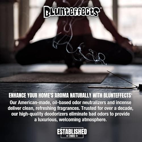 Blunteffects Hand-Dipped Incense Sticks - Premium 144-Pack Variety Set, 12 Different Scents, 11" Long, USA-Made Aromatherapy with Long Burn Time (12 Pack, 144 Total Sticks) thumbnail 8