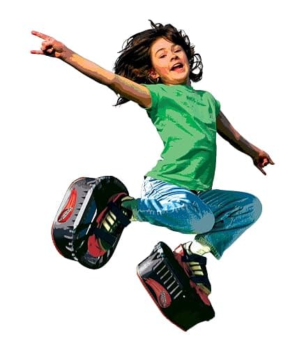 Moon Shoes Bouncy Shoes, Mini Trampolines for Your Feet, One Size, New and Improved, Bounce Your Way to Fun, Very Durable, No Tool Assembly, Athletic Development, max Weight 130 lbs. thumbnail 4