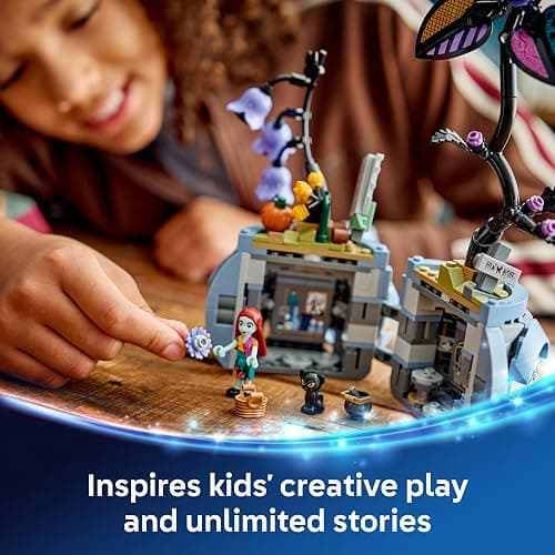 LEGO Disney Sally's Flowerpot Building Toy - The Nightmare Before Christmas Set for Girls & Boys, Ages 9+ - Kids Room and Desk Decor - Gift for Birthdays - 43288 thumbnail 2