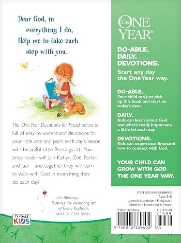 The One Year Devotions for Preschoolers thumbnail 2