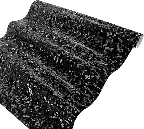 VViViD+ 2020 Edition Forged Black Composite Carbon Vinyl Wrap Roll (2.5ft x 5ft) thumbnail 7