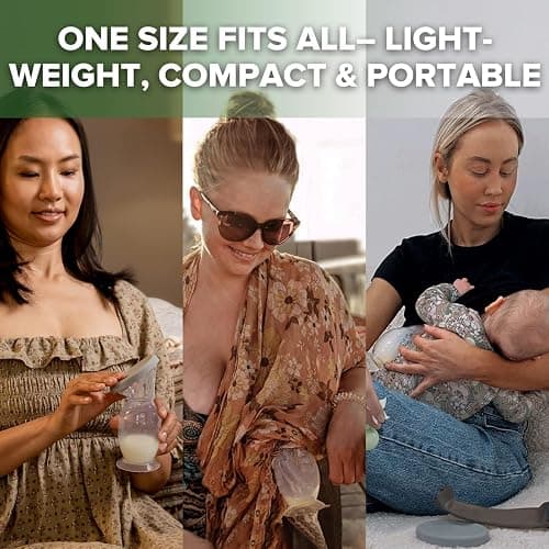 haakaa Manual Breast Pump with Suction Base and Silicone lid Set 4oz/100ml thumbnail 4