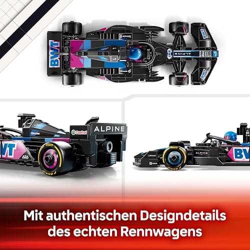 LEGO Speed Champions BWT Alpine F1 Team A524 Rennauto - Spielzeug mit Formel 1 Minifigur zum Sammeln - Geschenk für Jungen & Mädchen ab 10 Jahren und Erwachsene Motorsport Fans 77248 thumbnail 7