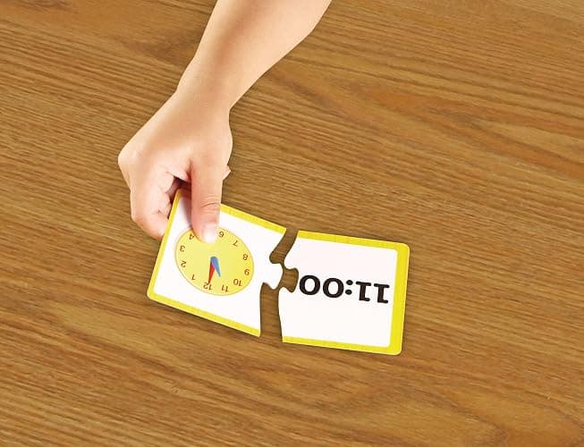 Learning Resources Time Activity Set - 41 Pieces, Ages 5+,Clock for Teaching Time, Telling Time, Homeschool Supplies, Montessori Clock - Time Activity Set thumbnail 4