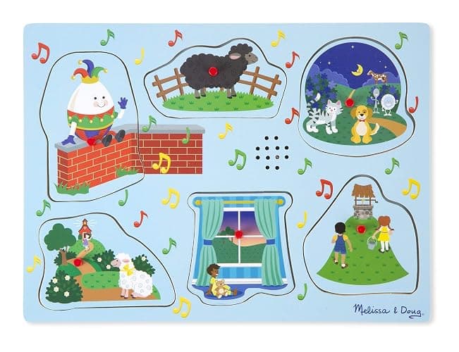 Melissa & Doug Nursery Rhymes 2 - Sound Puzzle - Image 1