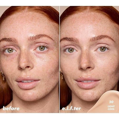 e.l.f. Soft Glam Satin Concealer, Medium Coverage For Blemishes & Under-Eye, Crease-Resistant, Long Lasting, Vegan & Cruelty-Free, 20 Light Cool thumbnail 4