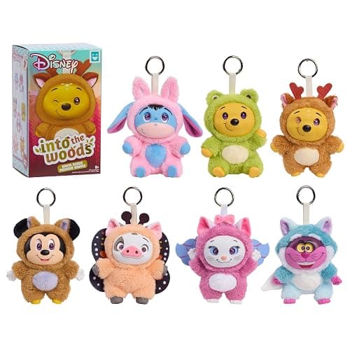 HAPPY HAUL Disney Into the Woods Vinyl Plush Clip-on Surprise Toy | Drop 2 Blind Box Collectible, 5.5-Inch Plush with Vinyl Face by Just Play, Short-Run Drop, Ages 8+ - Image 1
