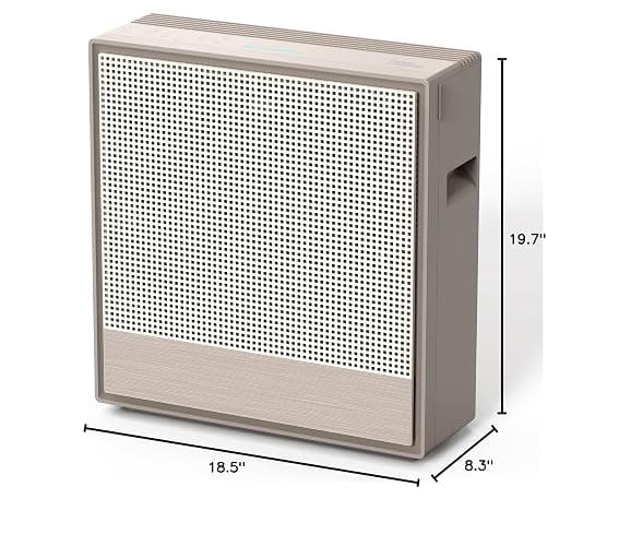 COWAY Air Purifiers for Home Large Room Up to 1,860 ft², Washable Pre-Filter and HEPA Filter for Smoke, Allergies, Pet Dander, Odor, AQI, Smart & Rapid Mode, Timer, 3yr Warranty, Airmega 250 thumbnail 2