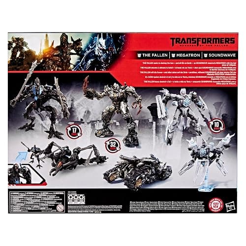 Transformers Studio Series Revenge of the Fallen, Converting Action Figure 3-Pack, Robot Toys, Ages 8+ (Amazon Exclusive) thumbnail 5