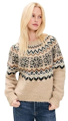 Z SUPPLY Women's Kenaby Fair Isle Sweater - Image 1