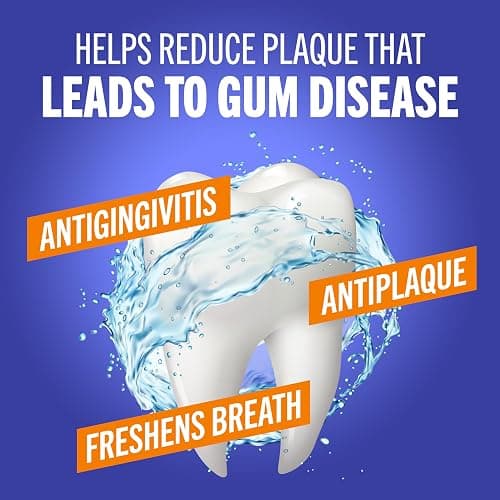 TheraBreath Healthy Gums Oral Rinse, Antigingivitis, Clean Mint Flavor, Dentist Formulated to Help Prevent Gingivitis and Support Gum Health, Alcohol Free, 16 Fl Oz (Pack of 2) thumbnail 3