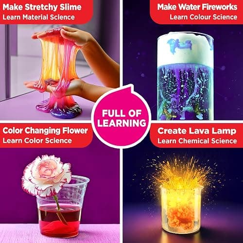 Doctor Jupiter Girls First Science Experiment Kit for Kids Ages 4-5-6-7-8| Birthday Gift Ideas for 4+ Year Old Girls| STEM Learning & Educational Toys thumbnail 4