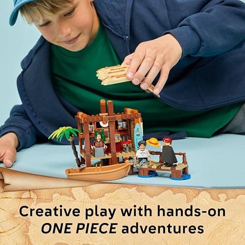 LEGO ONE Piece Windmill Village Hut Building Blocks - Pretend Play Building Toy for Boys & Girls, Ages 8+ - Toy Figures & Playset for Anime Fans - Gift Idea for Birthdays - 75636 thumbnail 4