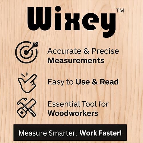 Wixey Digital Angle Gauge with Backlight – Easy-to-Read Magnetic Digital Angle Finder for Table Saw & Miter Saw – Precision Measuring Tools for Woodworking Tasks Like Cutting Bevels & Compound Angles thumbnail 2
