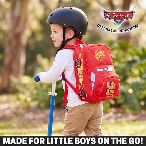 Disney Cars Backpack for Kids Lightning McQueen Mini Backpack Girls Boys School Supplies Preschool Daycare Rucksack Back to School Bag Gifts for Kids thumbnail 3