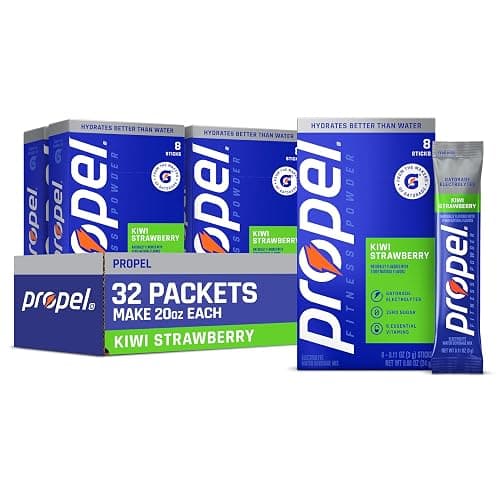 Propel Powder Packets, Kiwi Strawberry (Pack of 32) - Image 1