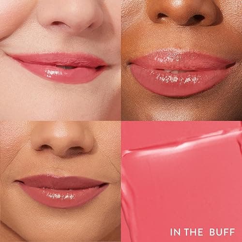 LAURA GELLER NEW YORK Jelly Balm Moisturizing Tinted Lip Balm - In the Buff - Hydrating Vitamin E - Semi-Shine Finish thumbnail 2