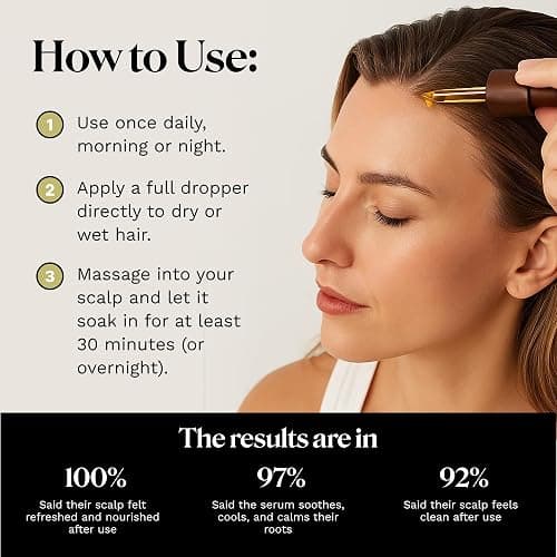Keyoma Batana Oil for Hair Growth with Rosemary: Nourish & Detox Scalp for Thicker, Stronger, Longer Hair - 100% Organic Batana Oil from Honduras - Reduce Hair Loss (30 mL) thumbnail 8