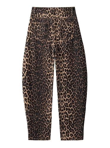 Justalwart Women's Low Rise Wide Leg Pants Baggy Jeans thumbnail 4
