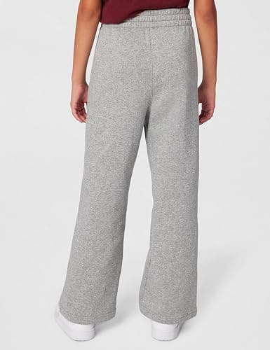 Nike Girls' Sportswear Club Fleece Wide-Leg Pants thumbnail 3