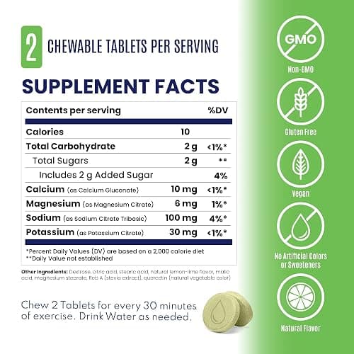 SaltStick Electrolyte FastChews - 90 Count Best Sellers Variety Pack - Chewable Electrolyte Tablets for Hydration, Salt Tabs - 10 Count (Pack of 9) thumbnail 8