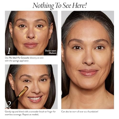 LAURA GELLER NEW YORK The Ideal Fix Concealer - Light - Buildable Medium to Full Coverage Liquid Concealer - Covers Under Eye Dark Circles & Blemishes - Long-Lasting thumbnail 3