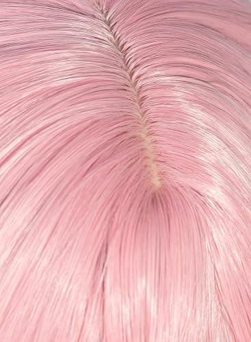 OSIAS Madoka Magica Wig Pink Short Synthetic Heat Resistant Hair thumbnail 6