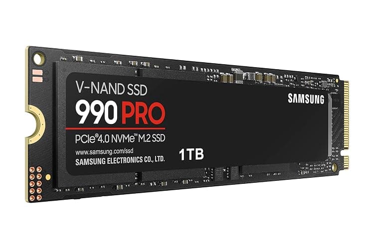 SAMSUNG 990 PRO SSD 1TB PCIe 4.0 M.2 2280 Internal Solid State Hard Drive, Seq. Read Speeds Up to 7,450 MB/s for High End Computing, Gaming, and Heavy Duty Workstations, MZ-V9P1T0B/AM thumbnail 10