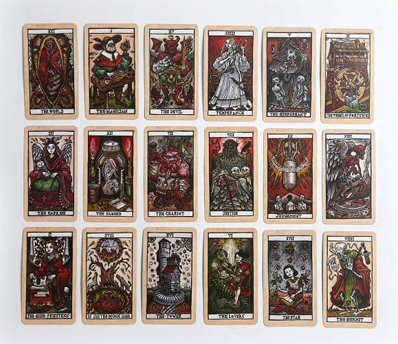 Tarot del Toro: A Tarot Deck and Guidebook Inspired by the World of Guillermo del Toro thumbnail 4