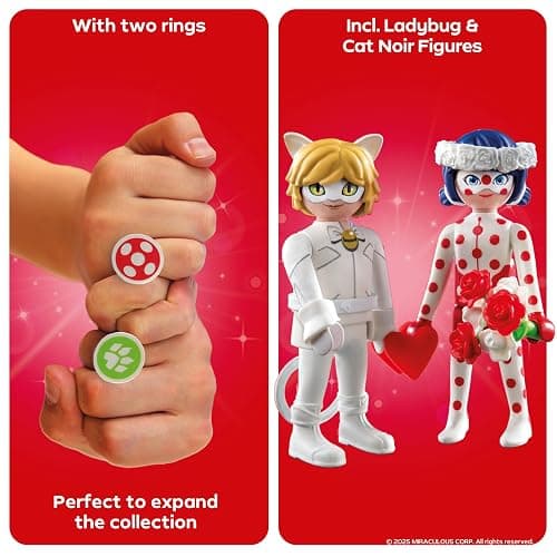 Playmobil Miraculous: Ladyblug & Cat Noir Wedding Dream thumbnail 4