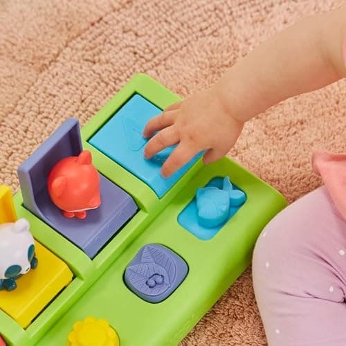 Playskool Busy Poppin’ Pals Pop-up Activity Toy for Babies and Toddlers Ages 9 Months+ (Amazon Exclusive) thumbnail 4