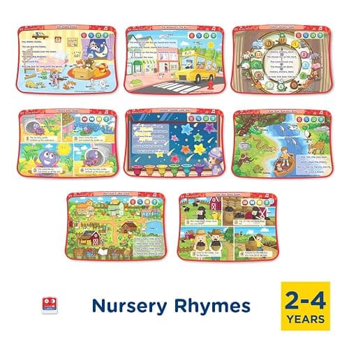 VTech Touch and Learn Activity Desk Deluxe 4-in-1 Pre-Kindergarten Expansion Pack Bundle for Age 2-4 thumbnail 4