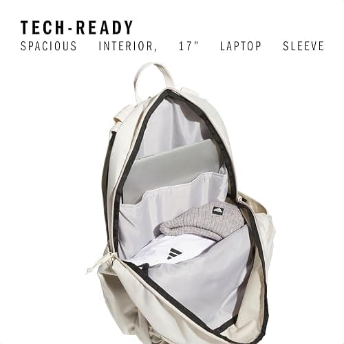 adidas Prime Backpack for Work, Travel Bag for Women and Men with Padded Compartment for Laptop thumbnail 2