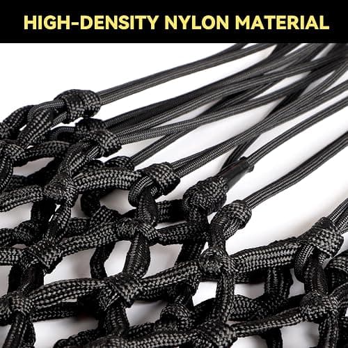 Premium Quality Professional Heavy Duty Basketball Net Replacement - All Weather Anti Whip,Fits Standard Indoor or Outdoor 12 Loops Rims12 Loops thumbnail 4
