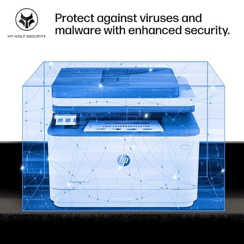 HP Laserjet Pro MFP 3101fdw Wireless Black & White All-in-One Laser Printer, Scanner, Copier, Fax, Best-for-Office (3G628F) thumbnail 9