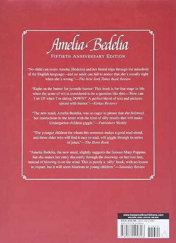 Amelia Bedelia: The Beloved Classic Story About a Literal-Minded Housekeeper and Hilarious Language Humor thumbnail 2