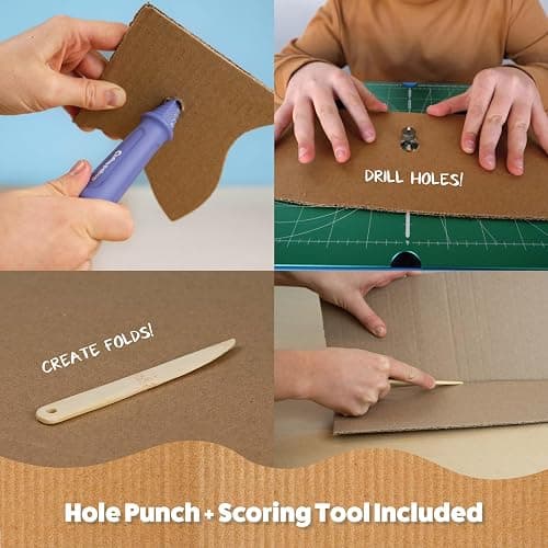 ChompSaw | The Original Kid-Safe Power Tool for Cutting Cardboard | STEM + STEAM Educational Toy for Boys and Girls Ages 5+ thumbnail 4