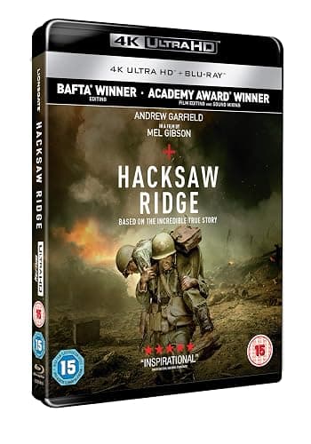 Hacksaw Ridge 4k Ultra-HD BD [Blu-ray] [2018] thumbnail 3
